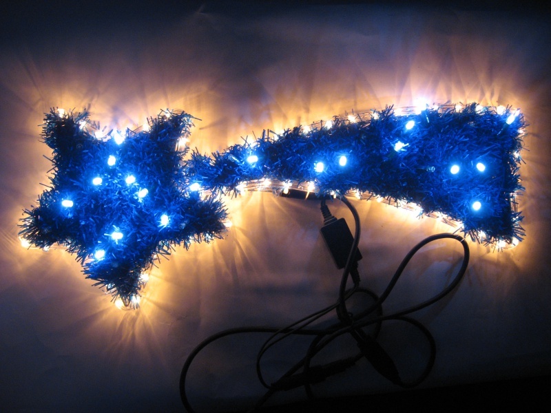 Ozdoba świetlna Gwiazda ze skrzącymi diodami LED art. nr: WFG-202 - 