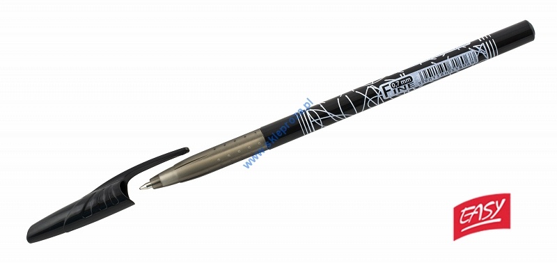 Długopis FINE 0,7 mm EASY - czarny art. nr: 414-071