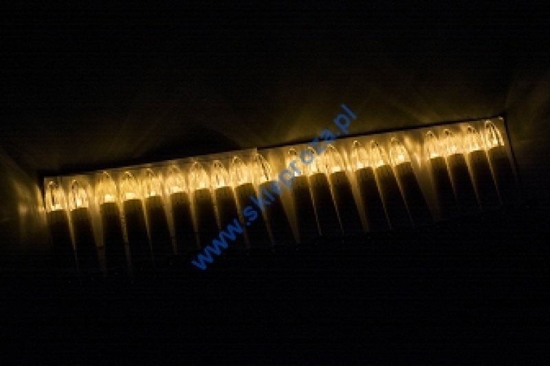 20 Dekoracyjnych Świeczek LED białe ciepłe, wewnętrzne LS-20/LED/X