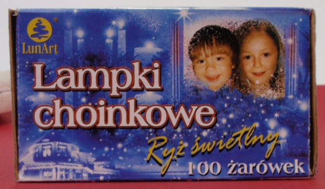 Lampki choinkowe ryż art. nr: RL100
