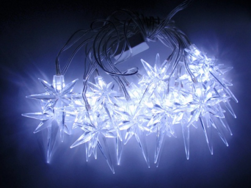 Lampki dekoracyjne gwiazdki LED art. nr: D20G
