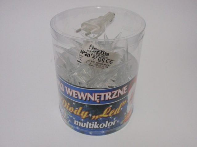 Lampki dekoracyjne gwiazdki LED art. nr: D20G