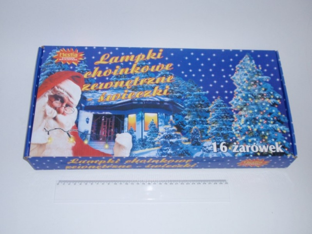 Lampki hermetyczne świeczki - zewnętrzne art. nr: H16