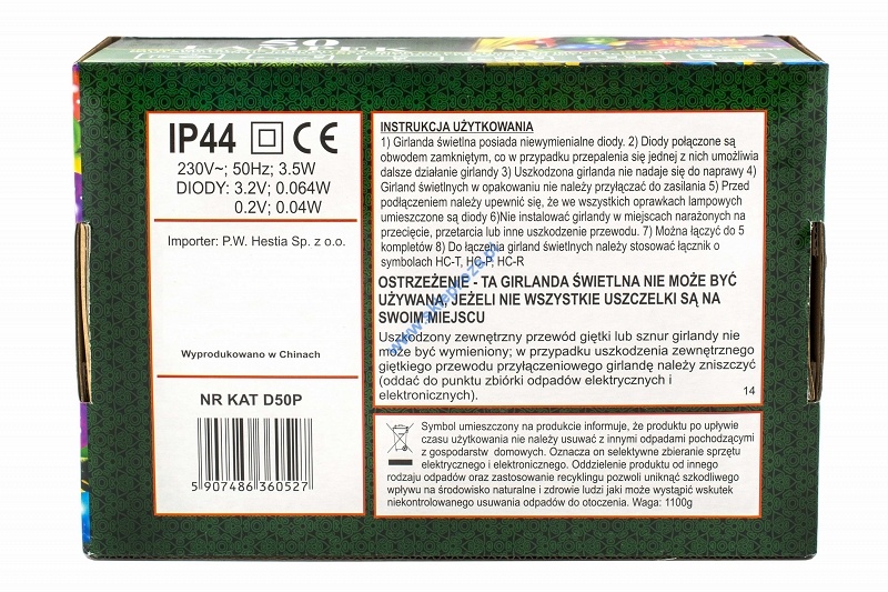 Diody LED perłowe art.nr: D50P-M