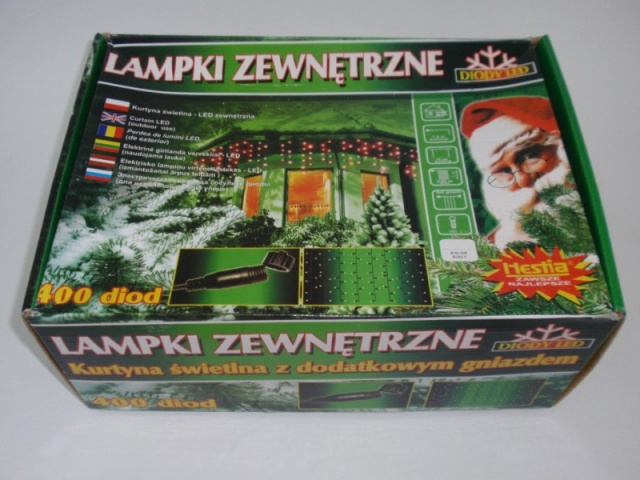 Kurtyna zewnętrzna LED art. nr: D400KZ