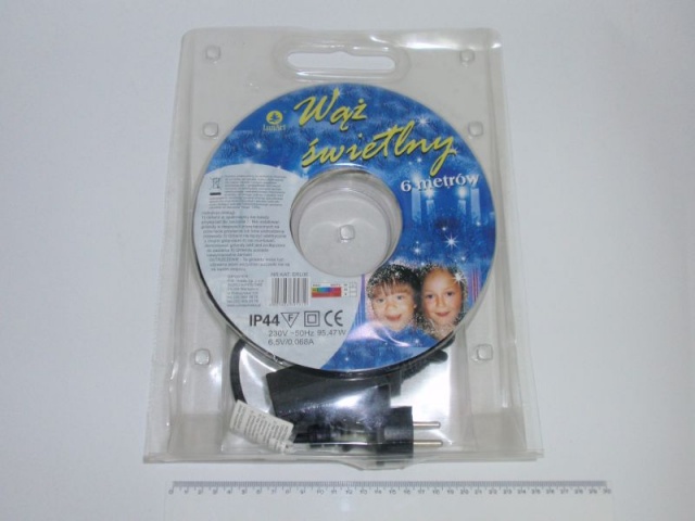 Wąż świetlny 6 metrowy art. nr: ERL06