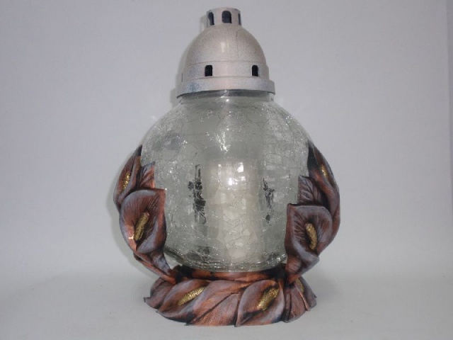 Znicze na wkład art. nr: Z-KULA MRL Lilia