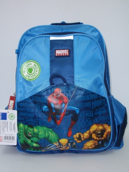 Plecak szkolny Duo2 Marvel Hero Blue art. nr: 8591