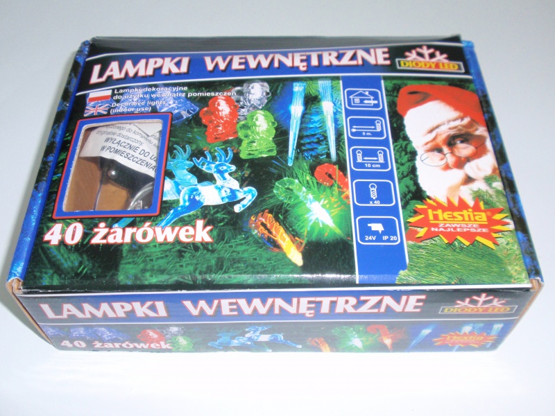 Diody LED wewnętrzne Renifery art. nr: HC40RE