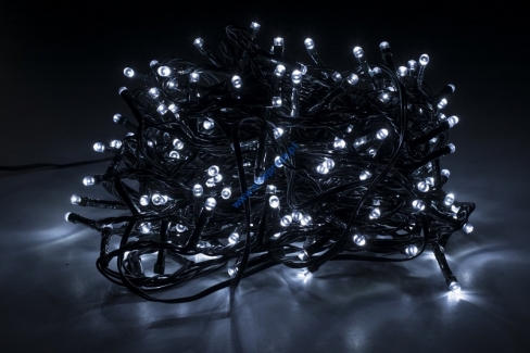 Sznur 15m 300 LED zewnętrzne, biały zimny 10/15/LED/CW