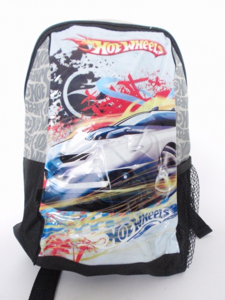 Plecak dziecięcy Hot Wheels popielaty art. nr: 428-003