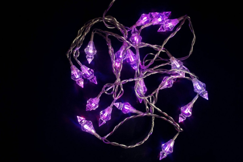 Lampki choinkowe Diody LED Diamenty art. nr: D20D-CC - 