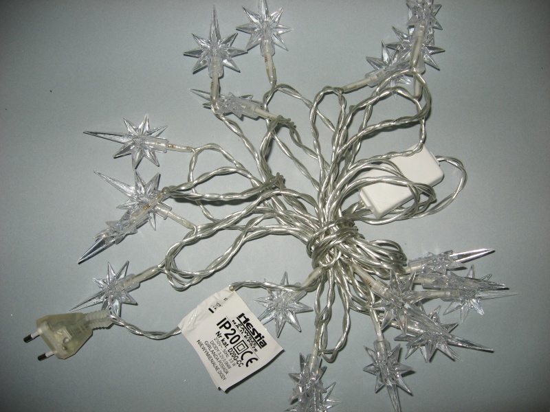 Diody LED zmieniające kolory Gwiazdki art. nr: D20G-CC - 