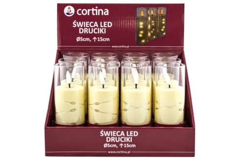 Art. nr: ŚWIECA LED DRUCIKI 11/24/JFN