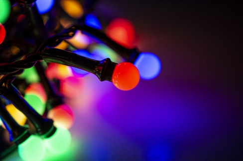 Sznur 5m 250 LED na SZPULI, Kuleczki śr.10mm, programator, zewnętrzne, multi 8/25/LED/M-SZPULA