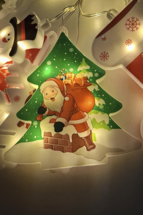 Kurtyna 320 cm 10 FIGUREK 120 LED PROGRAMATOR, zewnętrzne, biały ciepły 7/25/LED/WW