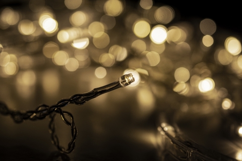 Kurtyna 275 cm 12 FIGUREK GWIAZDY I KSIĘŻYCE 138 LED PROGRAMATOR, zewnętrzne, biały ciepły 3/25/LED/WW