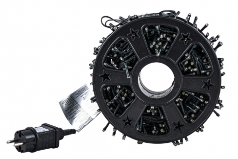 Sznur 30m 600 LED na SZPULI zewnętrzne, biały ciepły 10/16/LED/WW-SZPULA