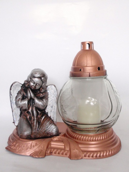 Znicze na wkład art. nr: Z-500 Anioł