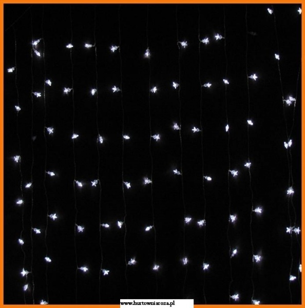 Kurtyna wewnętrzna LED Gwiazdki art. nr: LT-200/K/GW