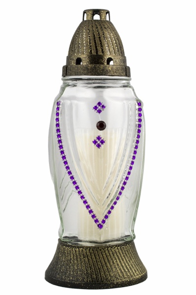 Znicze na wkład art. nr: ZP-249 CYRKONIA