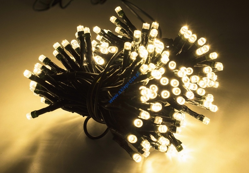 Diody LED 200 pkt. białe ciepłe wewnętrzne 1/12/LED/WW art. nr: 247-304