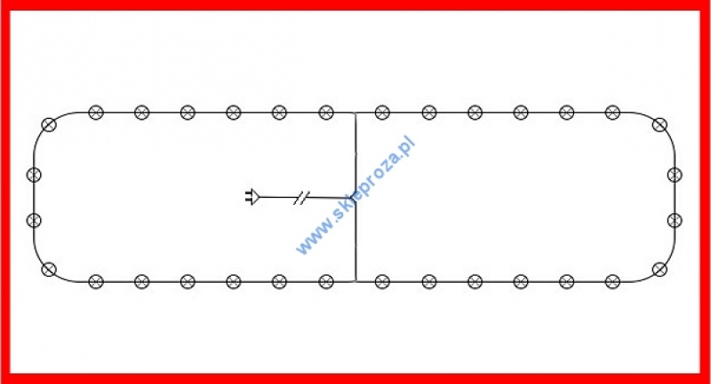 Diody LED 200 pkt. białe ciepłe wewnętrzne 1/12/LED/WW art. nr: 247-304