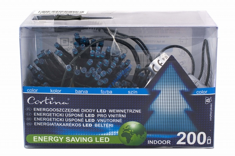 Diody LED 200 pkt. niebieskie wewnętrzne 1/12/LED/B art. nr: 247-308