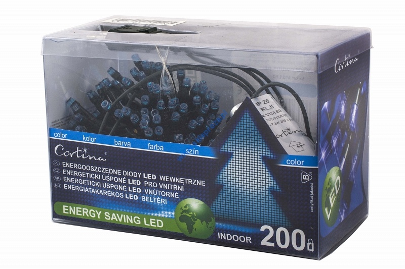 Diody LED 200 pkt. niebieskie wewnętrzne 1/12/LED/B art. nr: 247-308