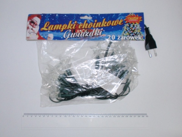 Lampki dekoracyjne gwiazdki art. nr H20G