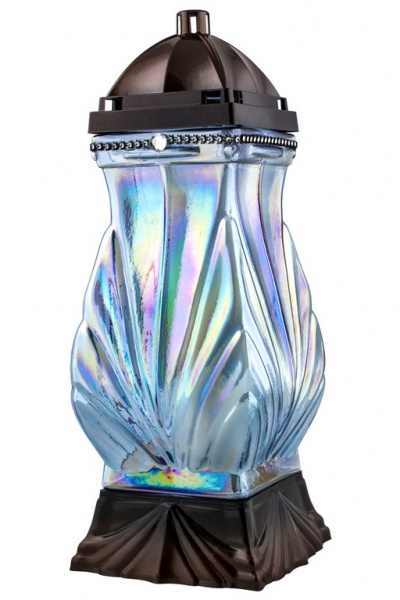 Znicze na wkład art. nr: LC-3 TĘCZA KOBALT