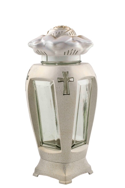 Znicze na wkład art. nr: ZP-FLARIS MAŁY BIAŁY