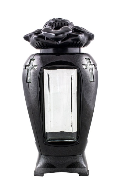 Znicze na wkład art. nr: ZP-FLARIS ŚREDNI SREBRNY