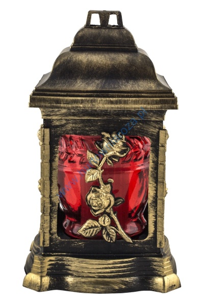 Znicze na wkład art. nr: Z-20 KAPLICZKA CZERWONY 2016